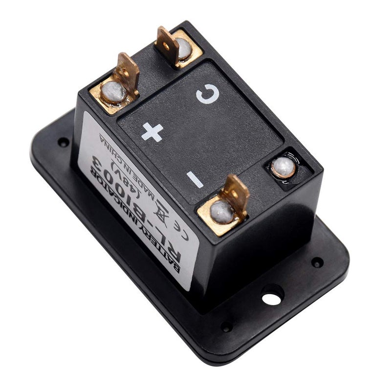 G 48V Battery Fuel Gauge Indicator, LED Battery Indicator Meter Gauge for Golf Cart,Fork Lifts, Floor Care Equipment, EZGO, Yamaha, Club Car - Image 5